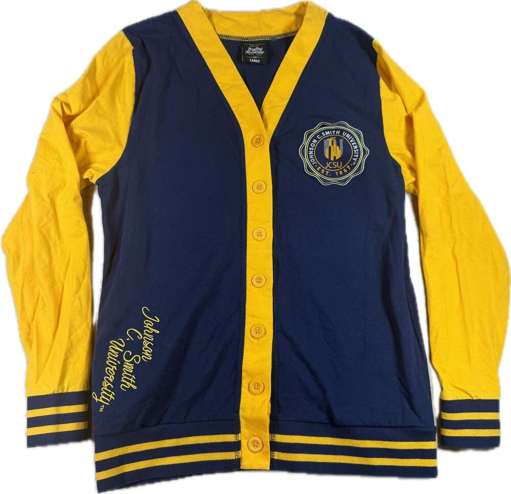 Big Boy Headgear Johnson C. Smith University Lightweight Cardigan